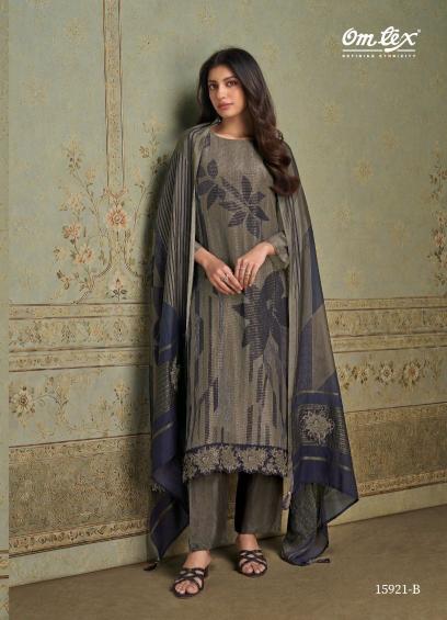 Omtex amara wholesale banarasi dress materials